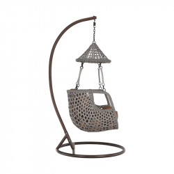 Függőfotel Luanda barna-szürkésbarna