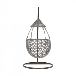 Függőfotel Luanda barna-szürkésbarna