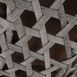 Függőfotel Luanda barna-szürkésbarna