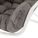 Függőfotel Talise fehér-szürkésbarna