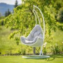 Függőfotel Talise fehér-szürkésbarna