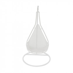 Függőfotel Talise fehér-szürkésbarna