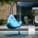 Függőfotel Talise kék-türkiz