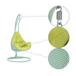 Függőfotel Talise neonmenta-zöld