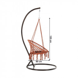 Függőszék állvány nélkül Amado 2 barna