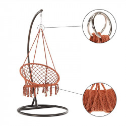 Függőszék állvány nélkül Amado 2 barna