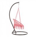 Függőszék állvány nélkül Amado 2 rózsaszín