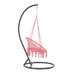 Függőszék állvány nélkül Amado 2 rózsaszín