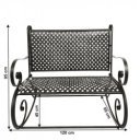 Kerti hintapad Magina fekete