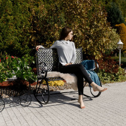 Kerti hintapad Magina fekete