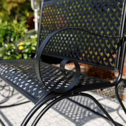 Kerti hintapad Magina fekete