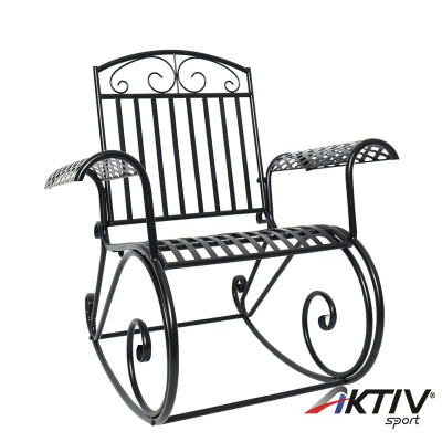 Kerti hintafotel Saidi fekete