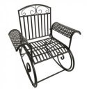 Kerti hintafotel Saidi fekete