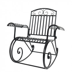 Kerti hintafotel Saidi fekete