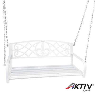 Kerti hinta állvány nélkül Abea fehér