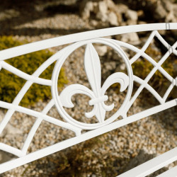 Kerti hinta állvány nélkül Abea fehér