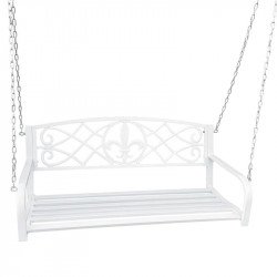 Kerti hinta állvány nélkül Abea fehér Kert Tempo Kondela