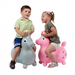 Cavallo Rody lovacska egyszarvú szürke Játék Gymnic