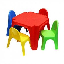 Gyerek asztal négy székkel Játék Starplast