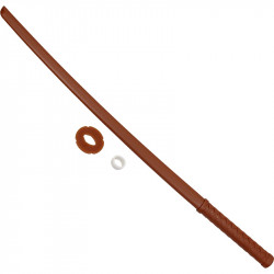 Bokken műanyag barna