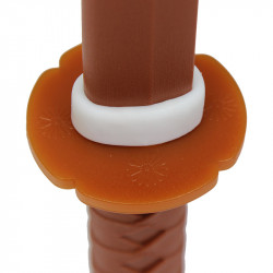 Bokken műanyag barna