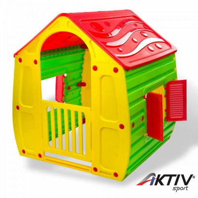 Gyermek játszóház sárga