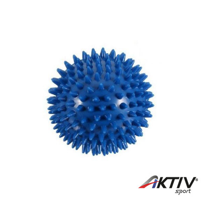 Masszázs labda tüskés 7 cm kék