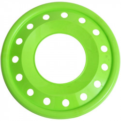Frizbi 24 cm lyukas zöld Sportszer Dohány Toys