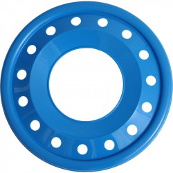 Frizbi 24 cm lyukas kék Sportszer Dohány Toys