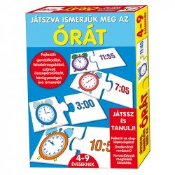 Játszva ismerjük meg az órát Szórakoztató játékok Dohány Toys