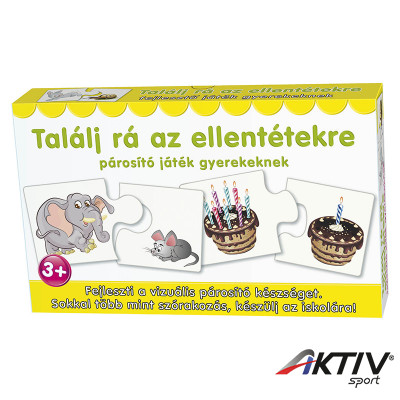 Párosító játék Találj rá az ellentétekre