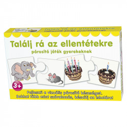 Párosító játék Találj rá az ellentétekre Gyereknap Dohány Toys