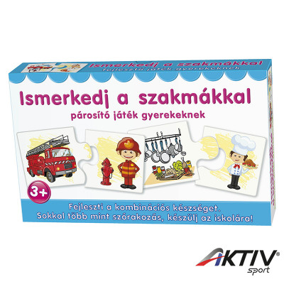 Párosító játék Ismerkedj a szakmákkal