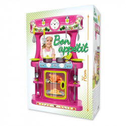 Gyerek konyhabútor 76 cm rózsaszín Játék Dohány Toys