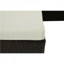 Kerti bútor szett két részes Alera rattan sötétbarna-krém