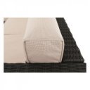 Kerti bútor szett három részes Roden rattan barna-bézs