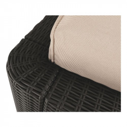 Kerti bútor szett három részes Roden rattan barna-bézs