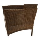 Kerti bútor szett hét részes Garden rattan méz-krém