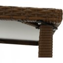 Kerti bútor szett hét részes Garden rattan méz-krém