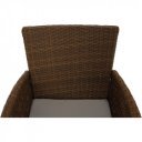 Kerti bútor szett hét részes Garden rattan méz-krém