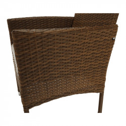 Kerti bútor szett hét részes Garden rattan méz-krém