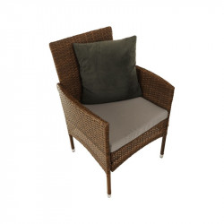 Kerti bútor szett hét részes Garden rattan méz-krém