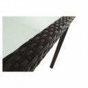 Kerti bútor szett kilenc részes Menibor rattan barna-bézs