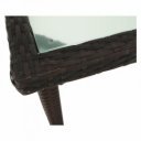 Kerti bútor szett kilenc részes Menibor rattan barna-bézs