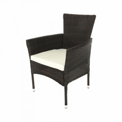 Kerti bútor szett kilenc részes Menibor rattan barna-bézs