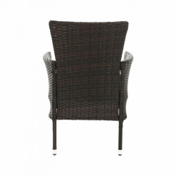 Kerti bútor szett kilenc részes Menibor rattan barna-bézs