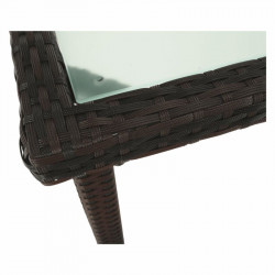 Kerti bútor szett kilenc részes Menibor rattan barna-bézs