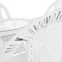 Kerti bútor szett öt részes Koven fehér