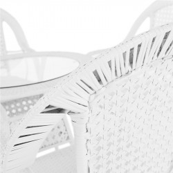 Kerti bútor szett öt részes Koven fehér