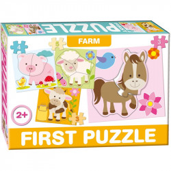First puzzle farm Gyereknap Dohány Toys